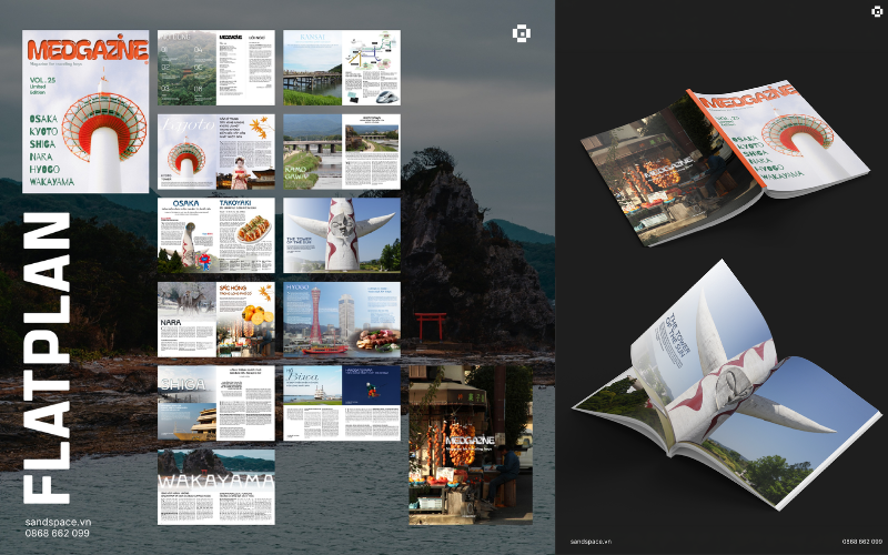 Dự án của học viên Thanh Dương cuối môn Biên tập Dàn Trang với phần mềm Adobe InDesign